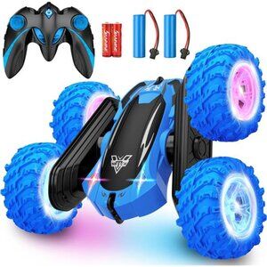 Remote Control Car, 2.4GHz Double Sided 360° Flips Rotating Electric Race RC